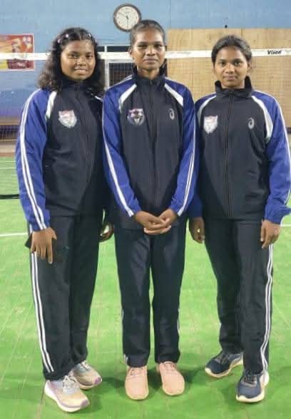 ବ୍ରହ୍ମପୁର ବିଶ୍ୱବିଦ୍ୟାଳୟର ମହିଳା ବଲ ବ୍ୟାଡମିଣ୍ଟନ ଦଳରେ ତିନି ଛାତ୍ରୀଙ୍କ କୃତିତ୍ୱ