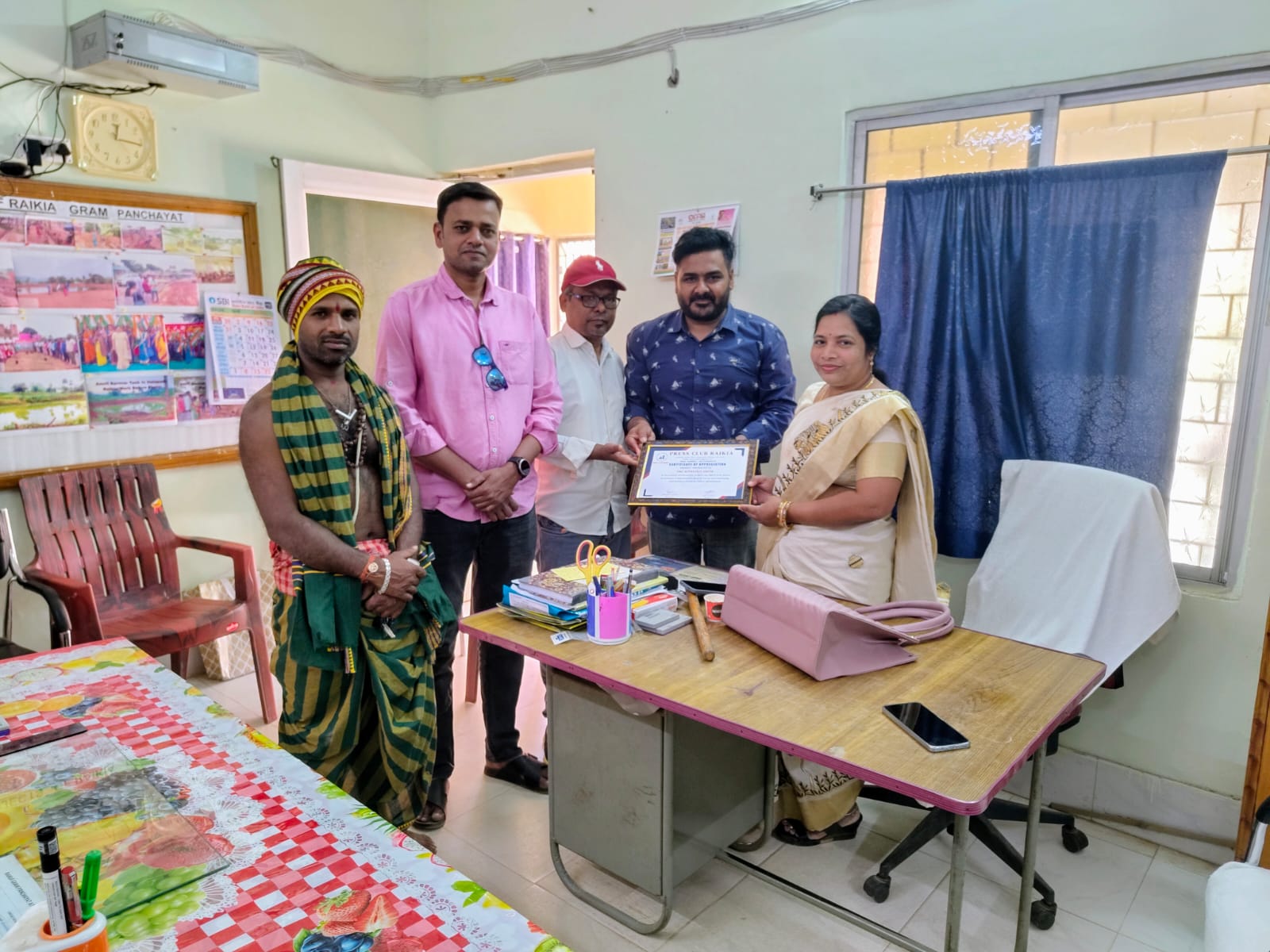 ପ୍ରେସ୍ କ୍ଳବ୍ ରାଇକିଆ ତରଫରୁ ସମ୍ବର୍ଧନା କାର୍ଯ୍ୟକ୍ରମ