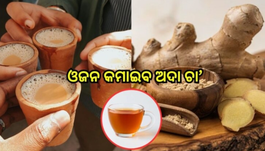 ଚା’ରେ ଅଦା ପକାଇ ପିଇବା ସ୍ଵାସ୍ଥ୍ୟ ପ୍ରତି କେତେ ଉପକାରୀ ? ଜାଣନ୍ତୁ..