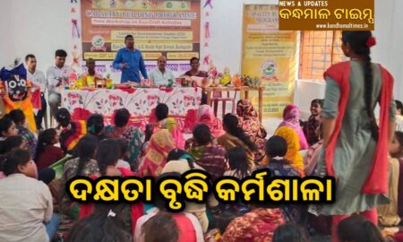 ବୁଡ଼ାଗୁଡା ଉଚ୍ଚ ବିଦ୍ୟାଳୟରେ ଦକ୍ଷତା ବୃଦ୍ଧି କର୍ମଶାଳା