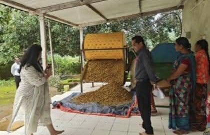 ଦାରିଙ୍ଗବାଡିରେ ରାଜ୍ୟ ମିଶନ ଶକ୍ତି ନିର୍ଦ୍ଦେଶିକା ମୋନିକା ପ୍ରିୟଦର୍ଶିନୀ:ଷ୍ଟ୍ରବେରୀ-ହଳଦୀ-କଫି ପ୍ରକ୍ରିୟାକରଣ ହେବ