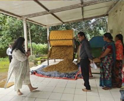 ଦାରିଙ୍ଗବାଡିରେ ରାଜ୍ୟ ମିଶନ ଶକ୍ତି ନିର୍ଦ୍ଦେଶିକା ମୋନିକା ପ୍ରିୟଦର୍ଶିନୀ:ଷ୍ଟ୍ରବେରୀ-ହଳଦୀ-କଫି ପ୍ରକ୍ରିୟାକରଣ ହେବ